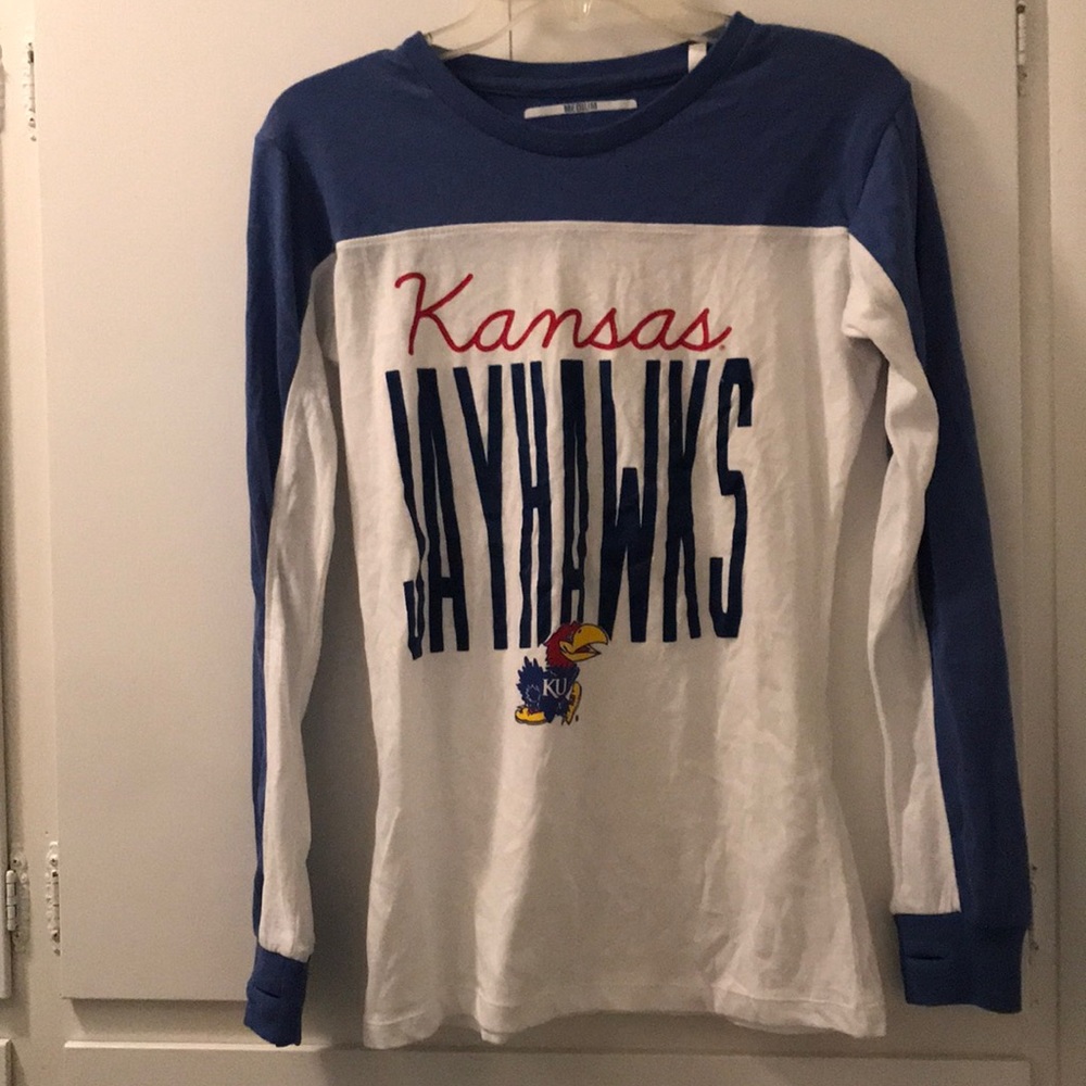 KU Jayhawks Long Sleeve Top